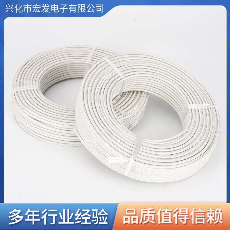 云母高温线GN500  电磁感应加热导线耐火线 玻璃纤维编织高温线缆