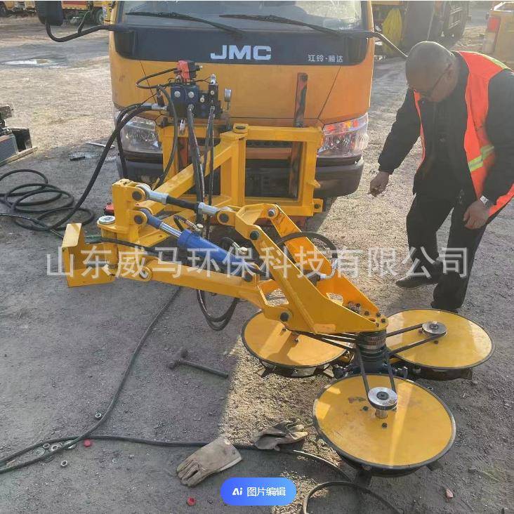 车载式割草机园林市政割草机避让修剪除草设备自动避障式割草机
