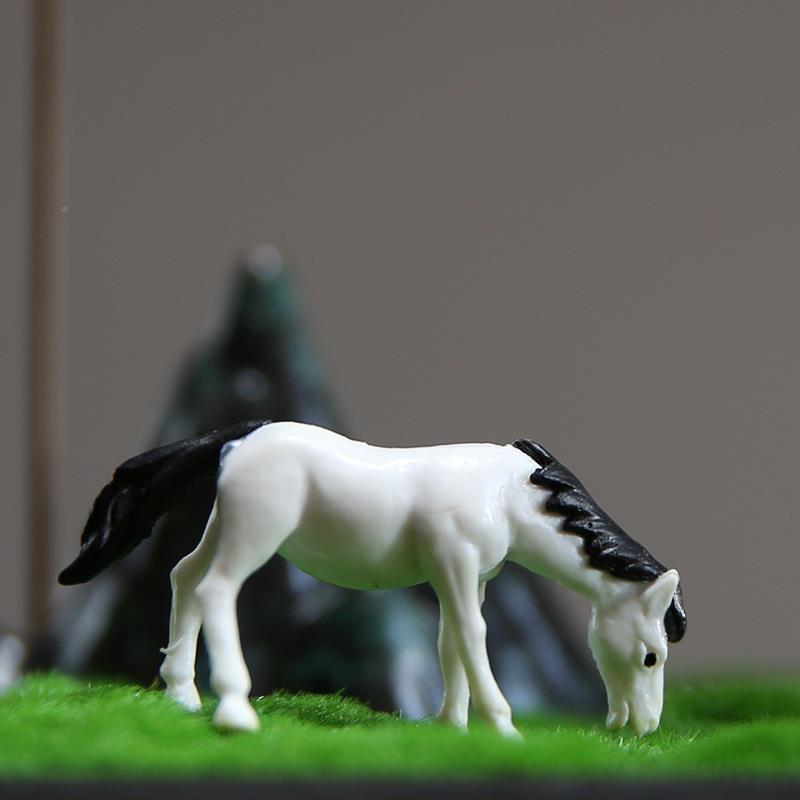 NOL仿迎客松真盆栽玄办公室摆件创新中式关书意房装饰盆景植物微