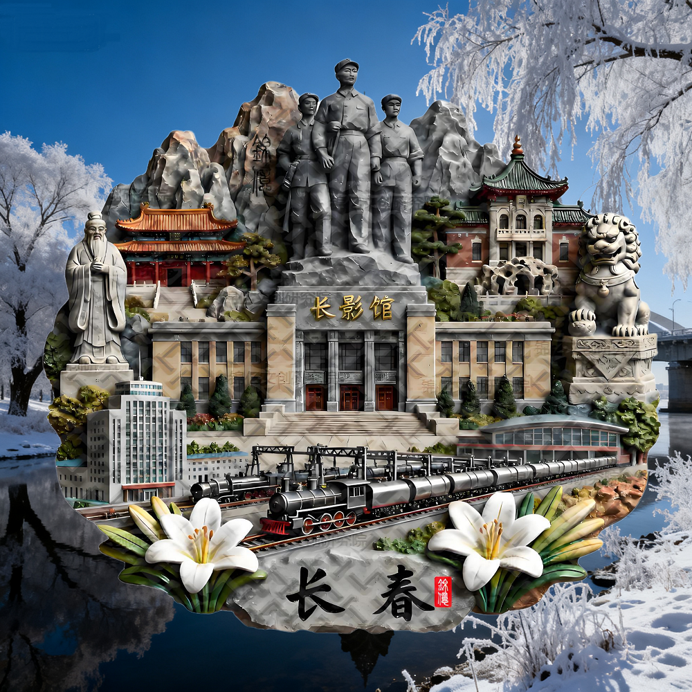 旅游纪念品网红景点打卡长春周边