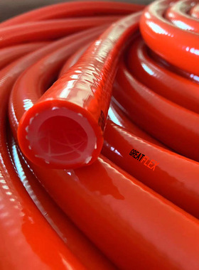 GREATFLEX双层红色夹线编织蒸汽管加厚橡胶水管BP20工厂