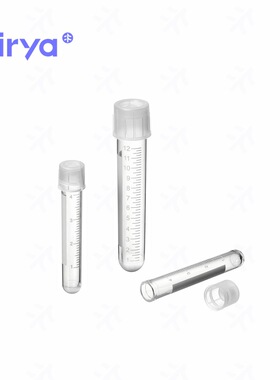 Virya3170416 聚丙烯材质4mL摇菌管12x75mm 散装灭菌 耐高温