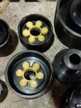 LMS双法兰弹性梅花联轴器 LMM制动轮联轴器 电机梅花联轴器