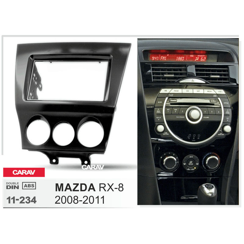 适用于 马自达RX-8汽车音响改装面板车载DVD导航音响专用改装面框