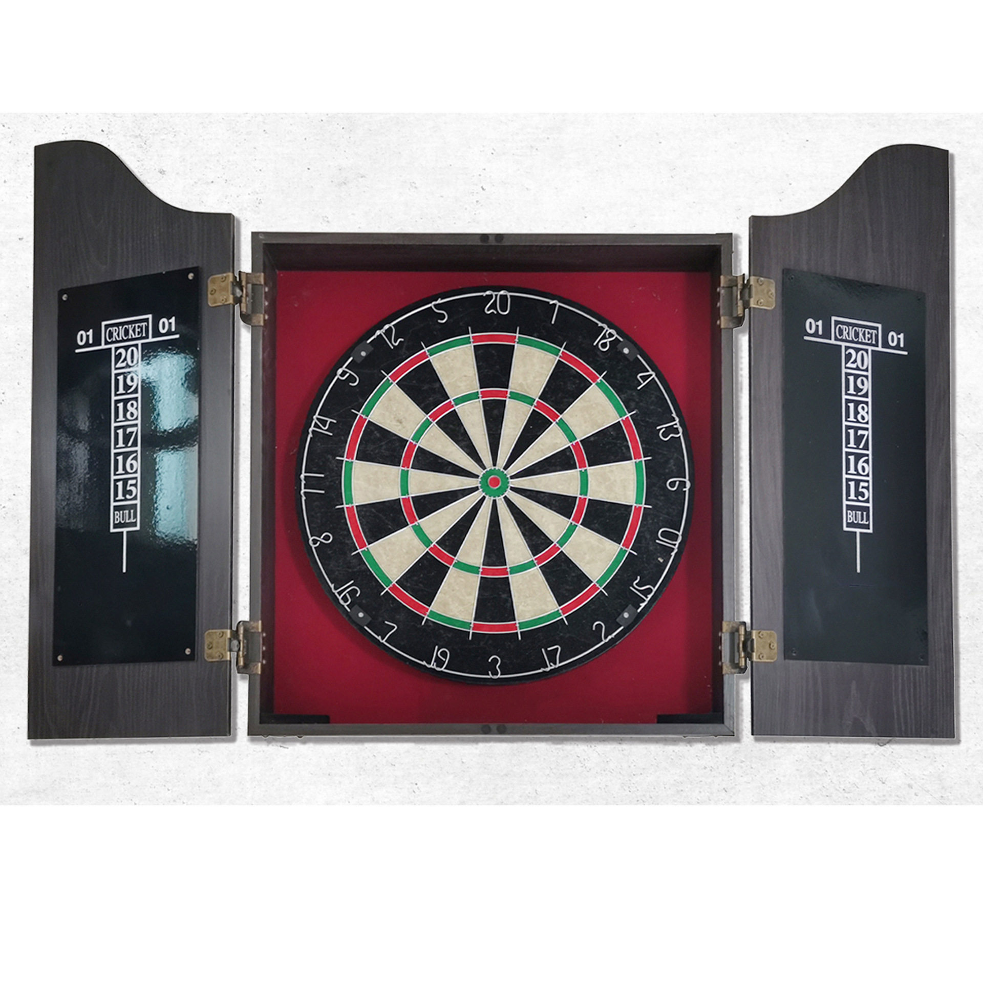 dartboard cabine飞镖靶盘护箱飞镖箱镖靶箱飞镖保护箱MDF实木款