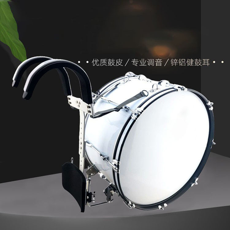 大军鼓20英寸22/24英寸 背架 背带大军鼓木腔乐队演奏专用