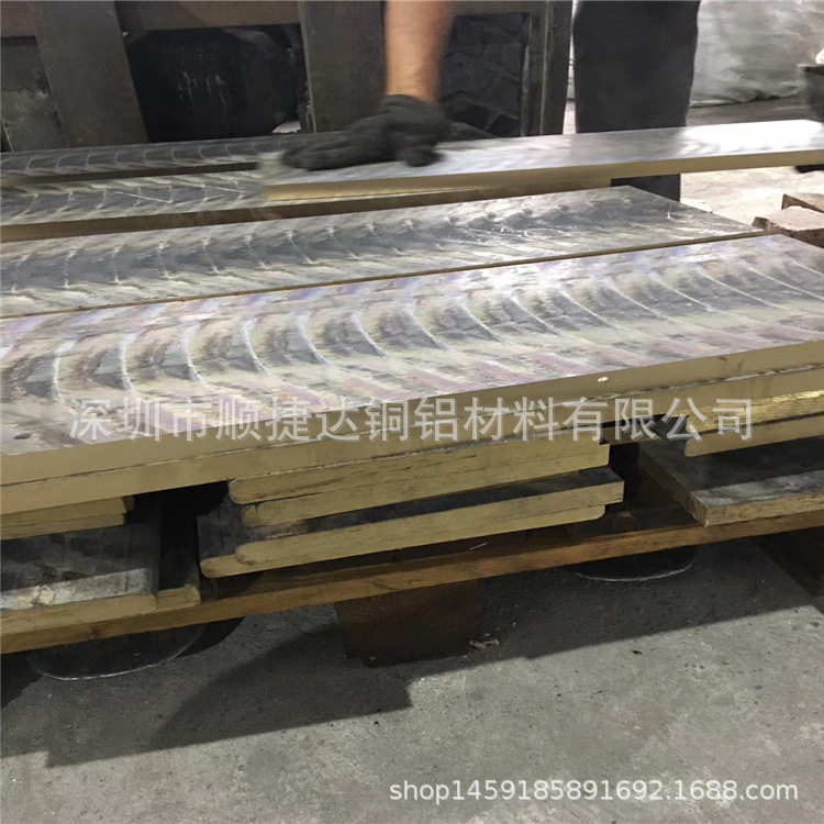 QSN444中厚锡青铜板 锡青铜 磷青铜 管 棒 扁方 异形材料