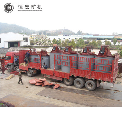 CLP设备 50T/D 金矿炭浆浸出工艺流程图 碳浆法选矿生产线