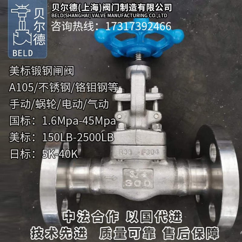 不锈钢法兰高温高压闸阀Z41W-16P/25P/40P/64P/63P/100P/160/250P