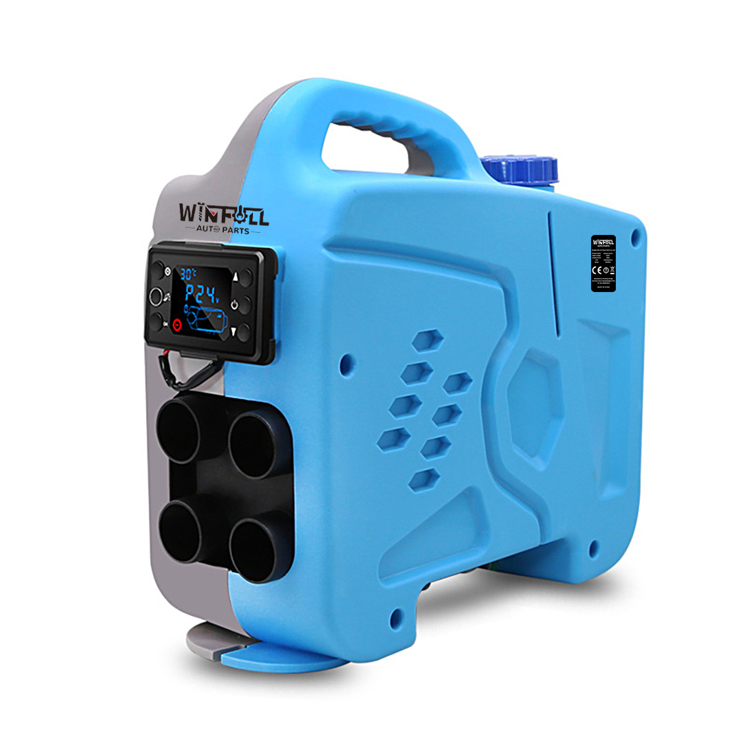 2021蓝灰塑壳12V/24V驻车加热器房车汽车船舶