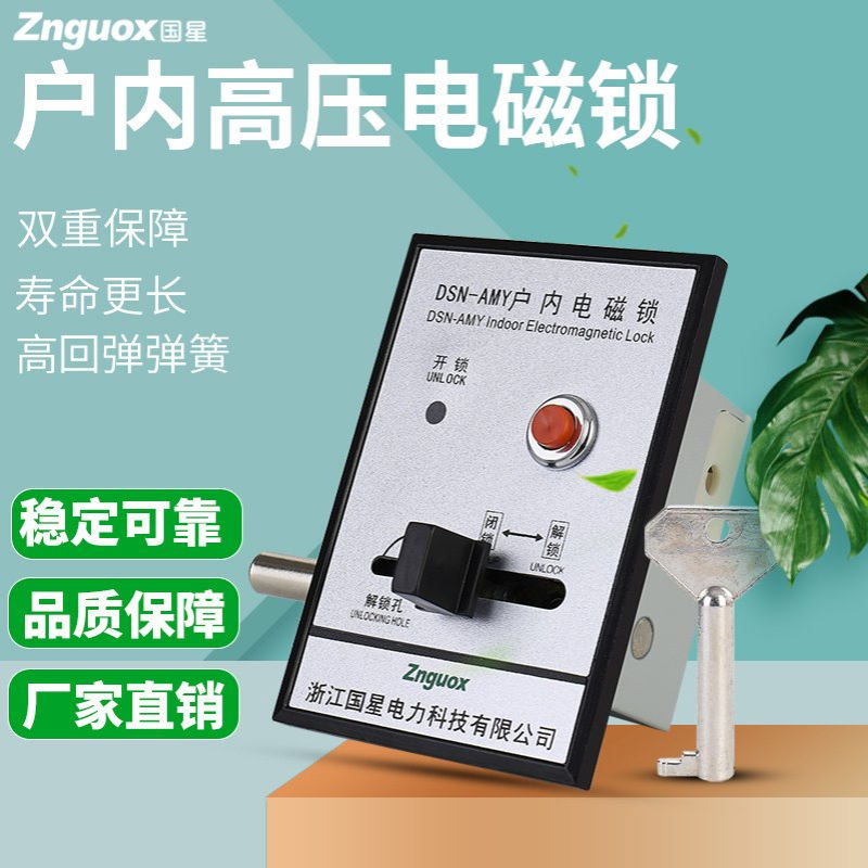 厂家直销DSN-BMY AMZ IY户内电磁锁开关柜环网柜电容柜箱变柜门锁
