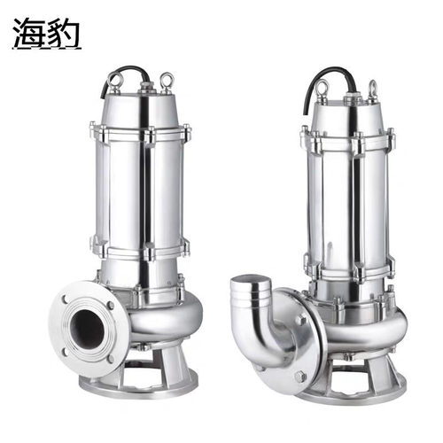 3KW不锈钢潜水泵 体积小重量轻 3000w污水泵高扬程三相潜水电泵