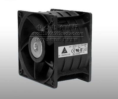 GFB1212VHW 双电机 高转速暴力风扇 DC 12V 3.98A
