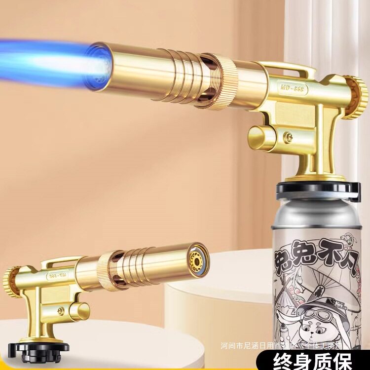 全铜喷火枪点火器烧猪毛喷灯户外家用喷火烤枪高温火枪便携式喷枪