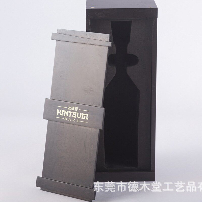 实木红酒木盒  实木红酒展示木盒  红酒包装木盒定制