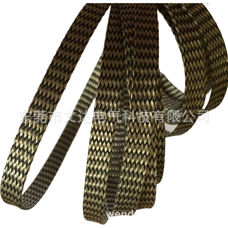 扁平304不锈钢编织线,不锈钢编织软连接 眼镜专用304不锈钢全软线