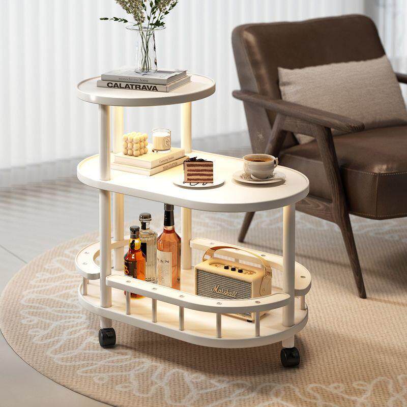 客厅边几实木可移动沙发边柜茶几小户型窄桌子家用卧室衣帽置物架