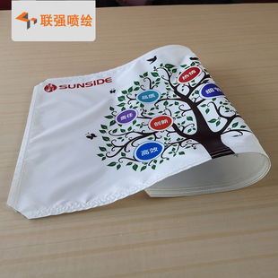 厂家供应高清UV灯箱片 UV软膜拉布灯箱广告 超宽幅巨喷画面制作