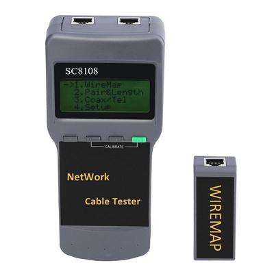 SC8108网络测线仪 网线长度测试 cable tester sc8108 厂家直销