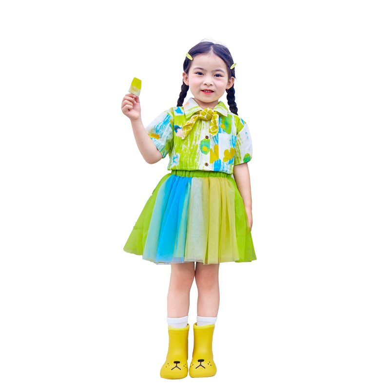 啦啦队演出服装幼儿园毕业照班服