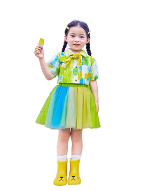 啦啦队演出服装幼儿园毕业照班服