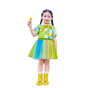 啦啦队演出服装幼儿园毕业照班服