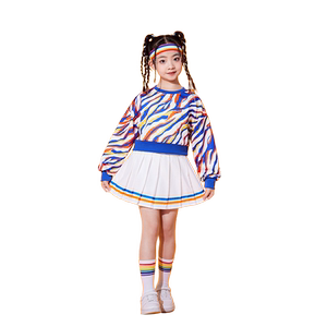 儿童啦啦队服装小学生运动会开幕式演出服幼儿园园服啦啦操表演服