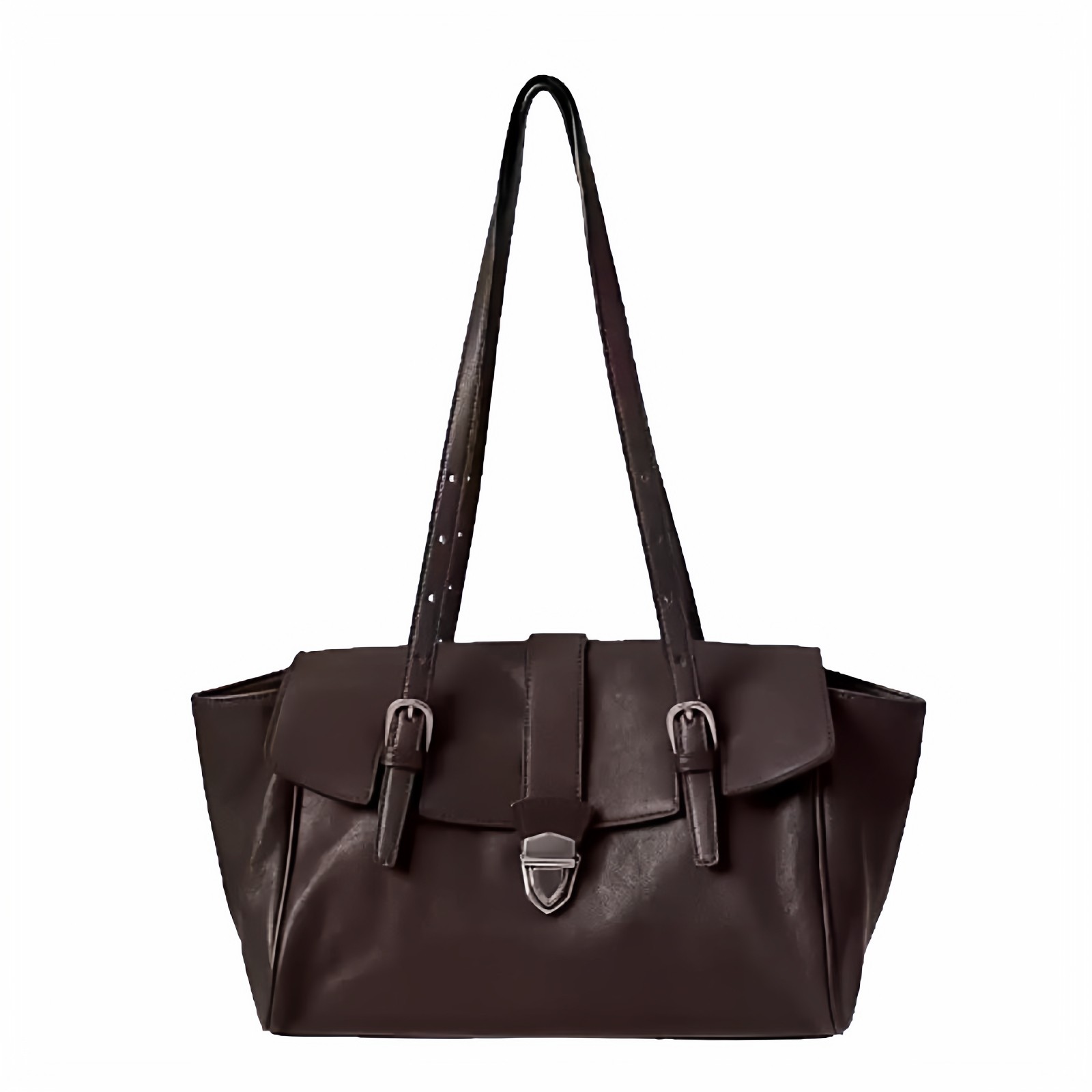 2026新款植鞣法棍公文包小众高级感通勤手提包复古简约单肩腋下包