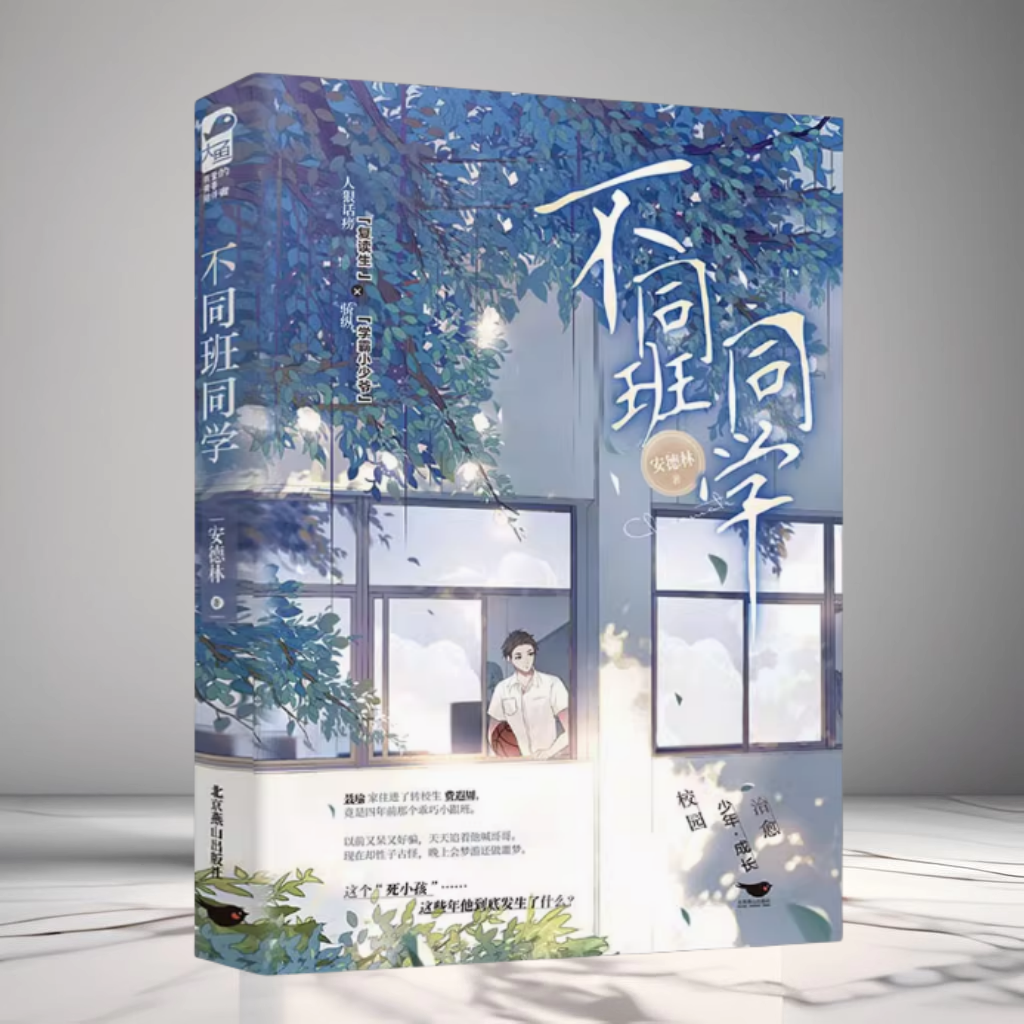 正版现货 不同班同学 安德林 晋江文学现代都市青春校园浪漫爱情双男主少年成长救赎言情纯爱小说实体书籍 北京燕山出版社