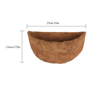 Coco Round Half Planter Circle Wall Liner 极速1pc