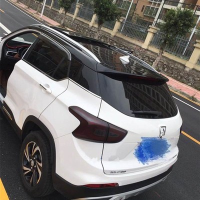 宝骏510尾灯膜燻黑汽车灯膜730560後尾灯磨砂贴膜530改装