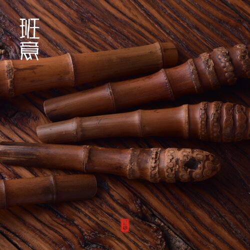 好货茶勺茶匙茶铲竹根雕创意茶则 功夫茶具配件手工艺零配茶道六