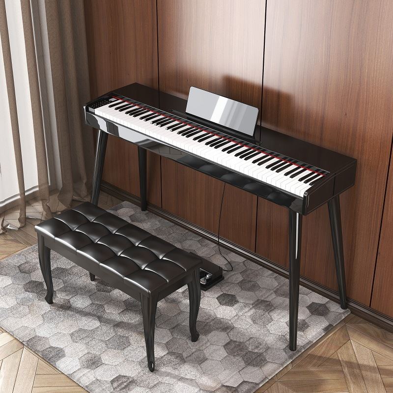 便携式电钢琴手卷88键重锤家用儿童初学者智能数码电子钢琴乐器