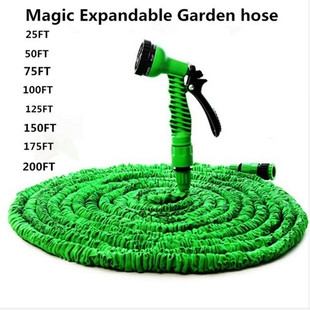 好货25-200FTGarden Hose Magic Water Hose Watering Hose Reel
