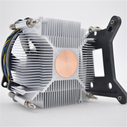 好货全新 AVC铜芯 CPU散热器 静音4针线温控 1151 1200 i3 i5 CPU