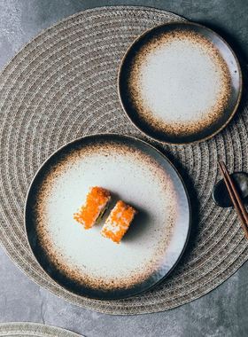 .18CM round coasters 36CM hand-woven placemats