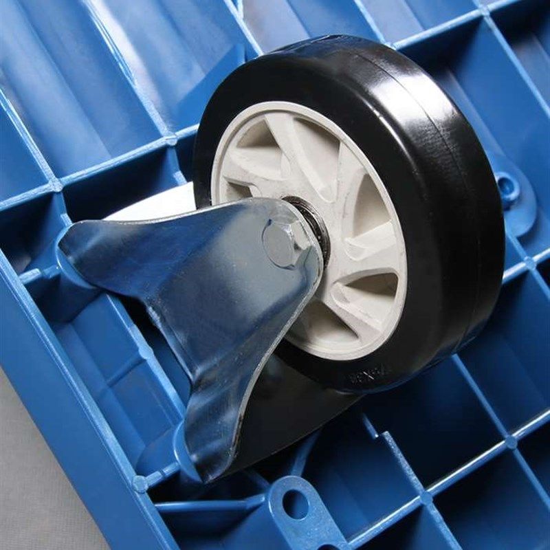 静音手推车平板车工具拉货车拉车四轮货物小拖车仓库搬运车可折叠