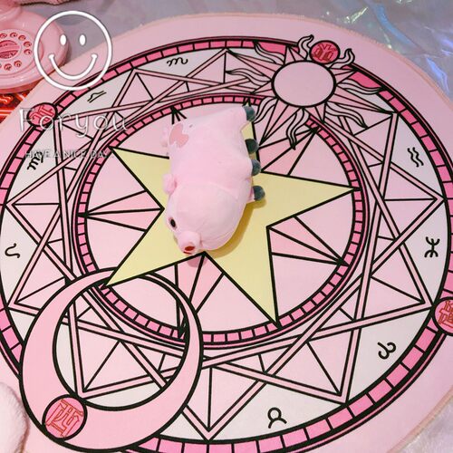 极速Anime Sakura Magic Array Carpet Mat Carpet Door Mat Anti