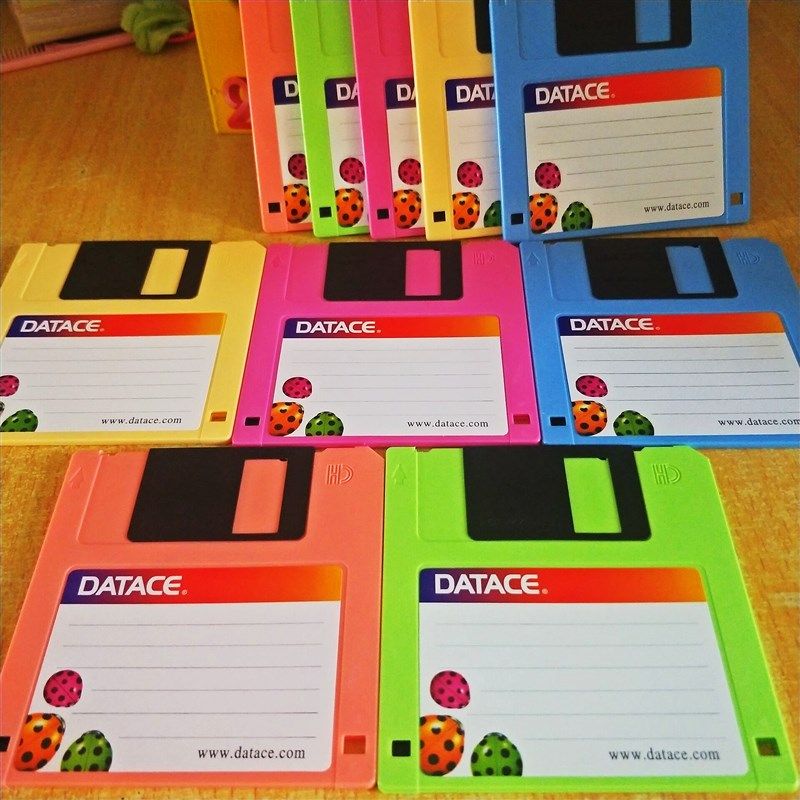 非常稀缺珍贵2HD老牌3.5寸软盘磁盘1.44M电脑/绣花机纺织机用