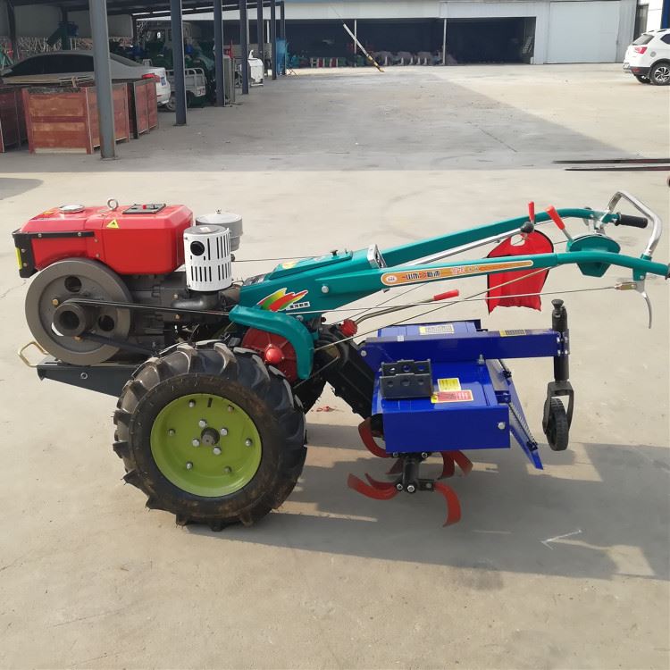 手扶车带动开沟旋耕机 农用柴油耕田机 山地旋耕机
