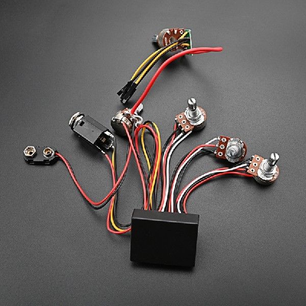 Bass Active Passive Preamp, Guitar Bass Pickup 3 Band