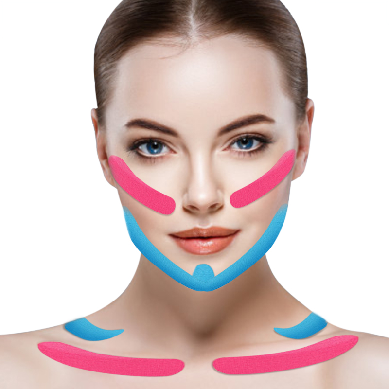 2.5CM*5M Kinesiology Tape For Face V Line Neck Eyes Lifting