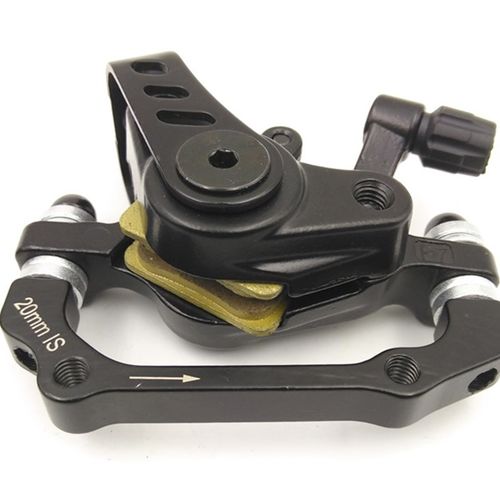 双面双边驱动活塞制动碟煞器公路登山自行车通用煞车夹器线碟片