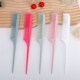Tip Dye Tail Plastic Comb Hair Anti Static