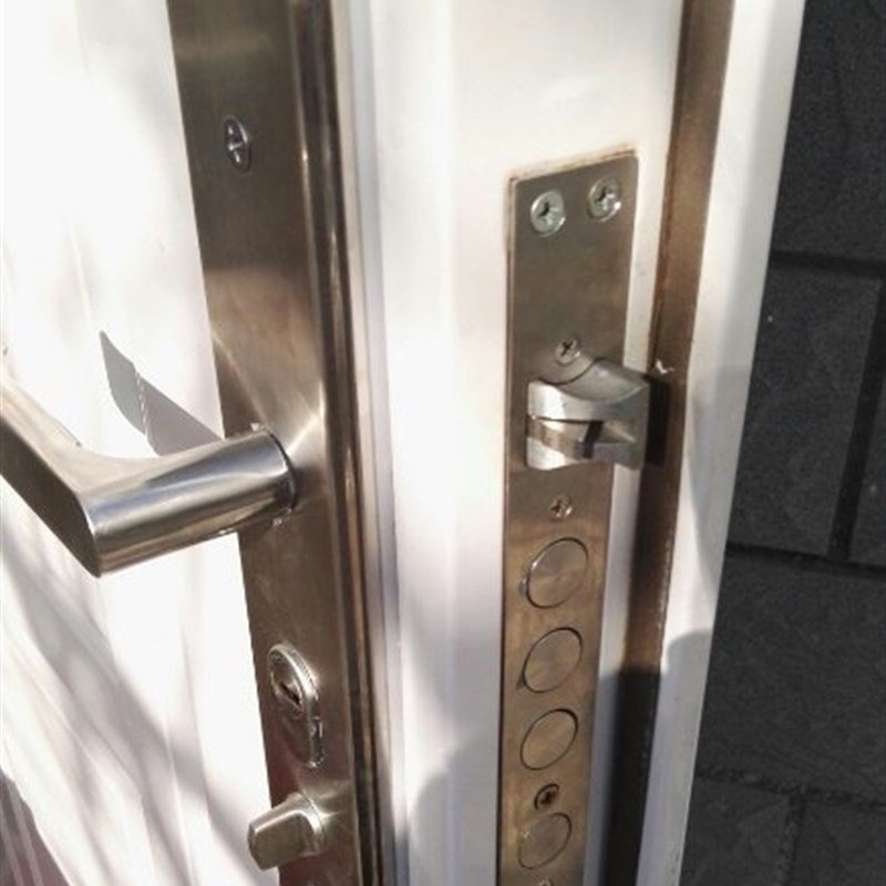 304不锈钢锁体把手防盗门锁套装老式大门通用型超C级锁芯锁具配件