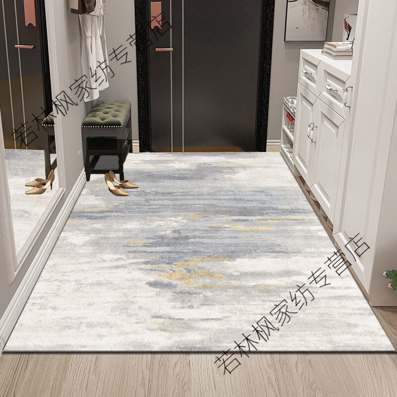 玄关地毯入户门进门口走廊过道玄关地毯客厅茶几垫房间家用BO