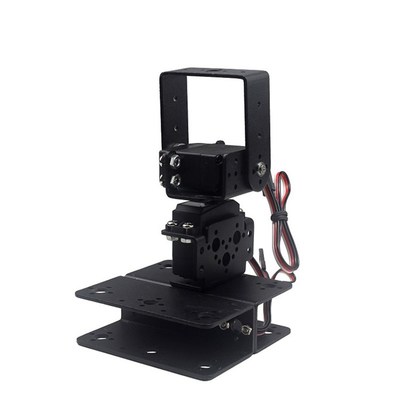 二维电动云台2自由度360度舵机上下转动电控可程式设计电赛竞赛