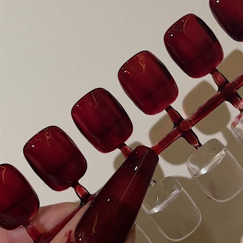 指匠豆汤&Risamoo真爱如血 美甲色胶 血胶二代 瓶装