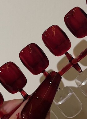 指匠豆汤&Risamoo真爱如血 美甲色胶 血胶二代 瓶装