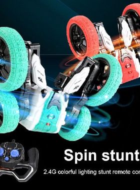 Rotary Remote Control Dumper Stunt Car 360 Degree Roll